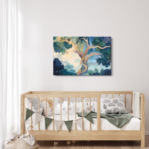 Slika – Svemirsko drvo (90x60 cm)