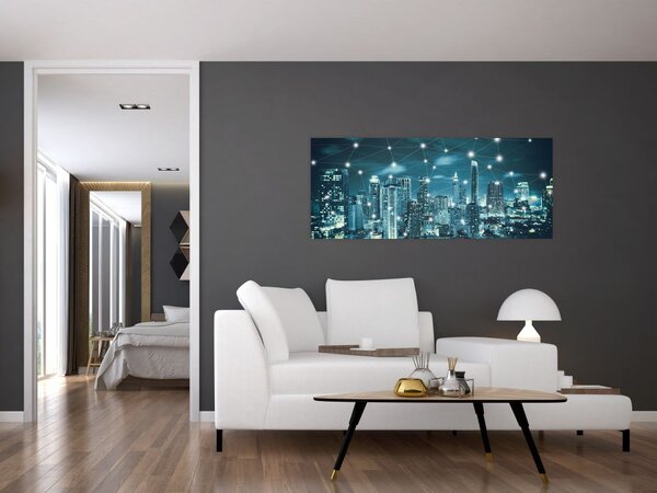 Podoba bleščeče metropole (120x50 cm)