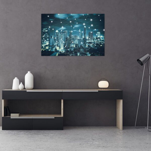 Podoba bleščeče metropole (90x60 cm)