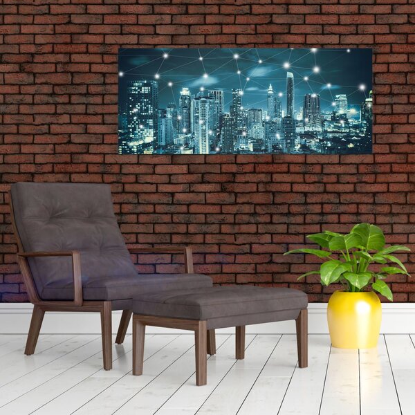 Podoba bleščeče metropole (120x50 cm)