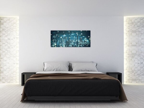 Podoba bleščeče metropole (120x50 cm)