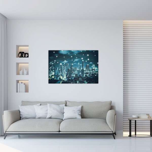 Podoba bleščeče metropole (90x60 cm)