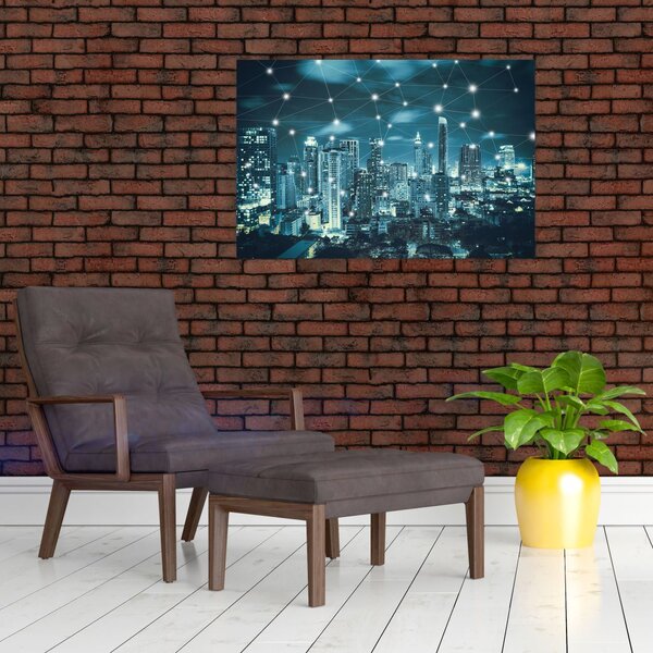 Podoba bleščeče metropole (90x60 cm)