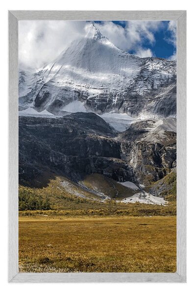 Plakat majestetični planinski krajolik