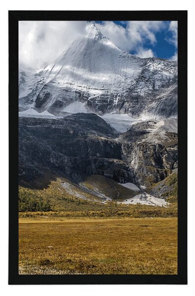 Plakat majestetični planinski krajolik