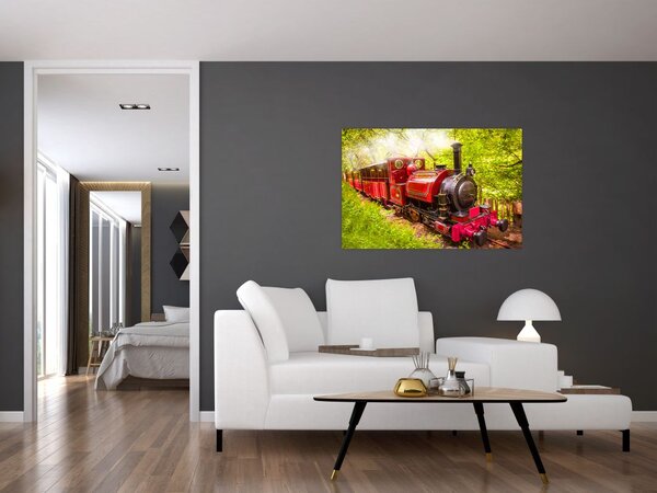Slika parnega vlaka (90x60 cm)