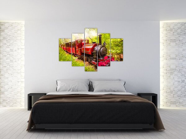 Slika parnega vlaka (150x105 cm)