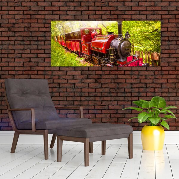 Slika parnega vlaka (120x50 cm)