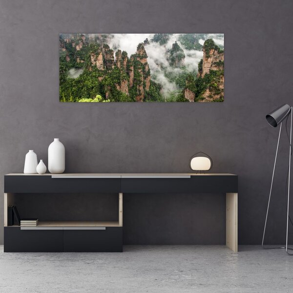 Slika - Nacionalni park Zhangjiajie, Kitajska (120x50 cm)