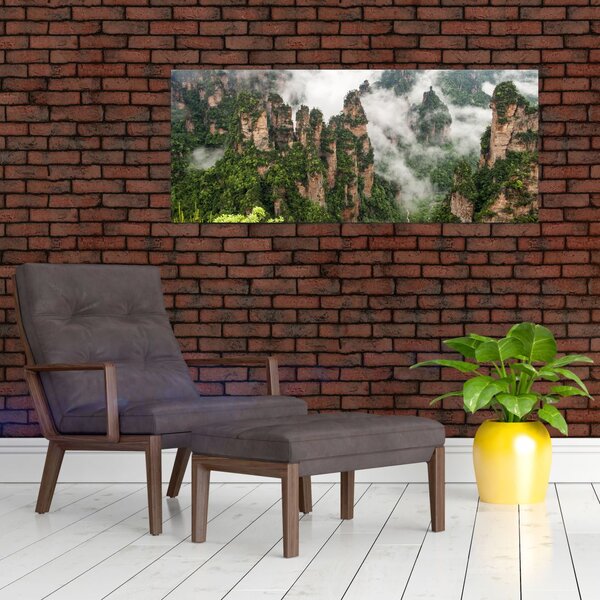 Slika - Nacionalni park Zhangjiajie, Kitajska (120x50 cm)