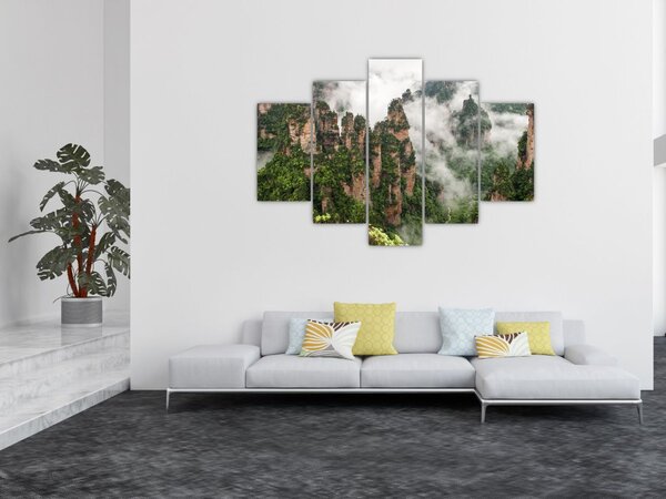 Slika - Nacionalni park Zhangjiajie, Kitajska (150x105 cm)