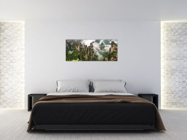Slika - Nacionalni park Zhangjiajie, Kitajska (120x50 cm)