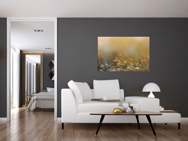 Slika - Oljna slika marjetic (90x60 cm)