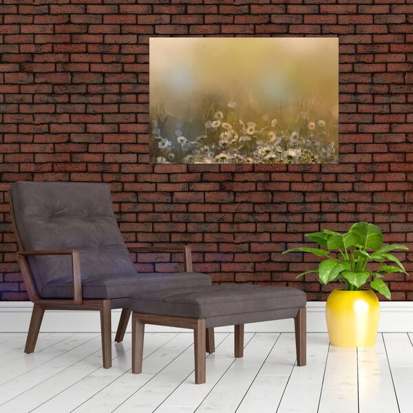 Slika - Oljna slika marjetic (90x60 cm)