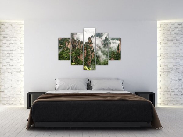 Slika - Nacionalni park Zhangjiajie, Kitajska (150x105 cm)