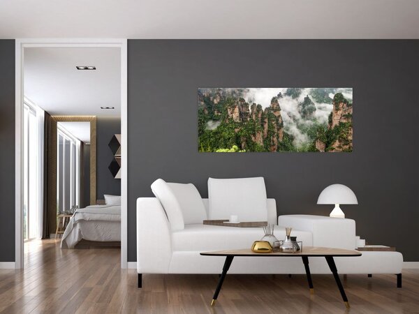 Slika - Nacionalni park Zhangjiajie, Kitajska (120x50 cm)