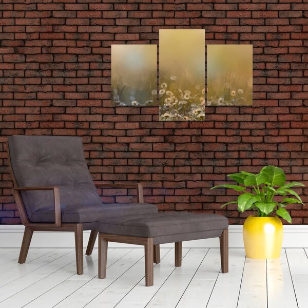 Slika - Oljna slika marjetic (90x60 cm)
