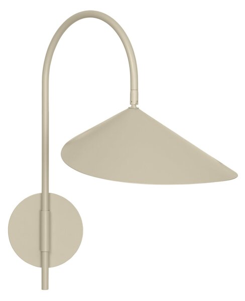 Zidne Svjetiljka ferm LIVING, prigušiv, Bež, Dnevna soba, Aluminij, Skandinavski