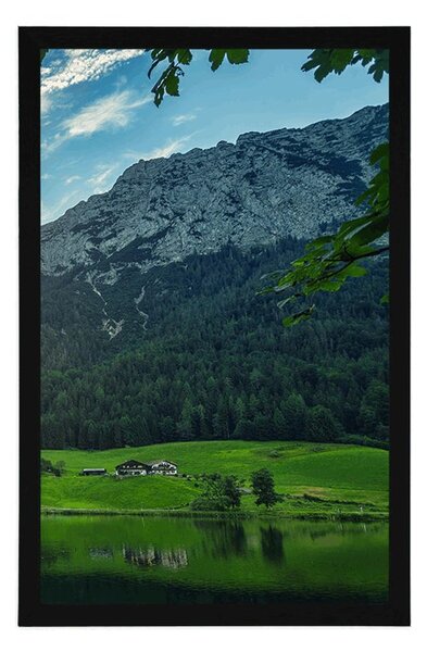 Plakat život u planinama