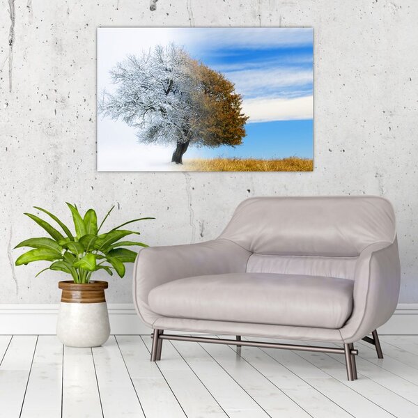 Slika - Sprememba sezone (90x60 cm)
