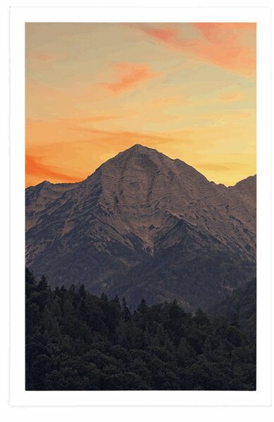 Plakat zalazak sunca