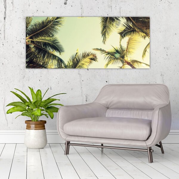 Slika s kokosovimi palmami (120x50 cm)