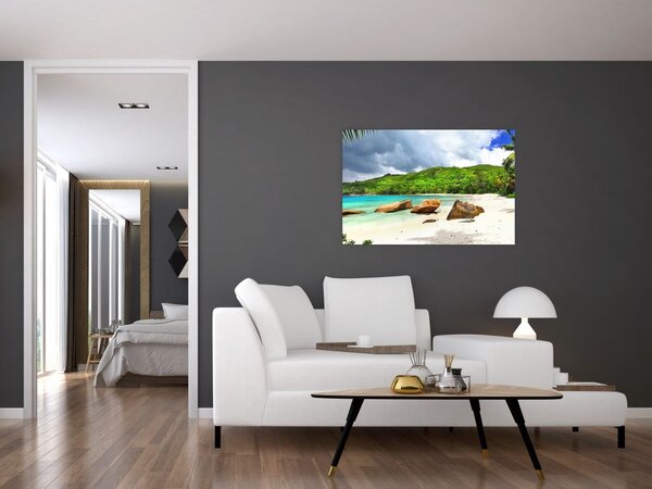 Slika - Takamaka, Sejšeli (90x60 cm)