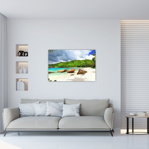 Slika - Takamaka, Sejšeli (90x60 cm)