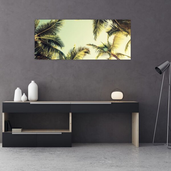 Slika s kokosovimi palmami (120x50 cm)