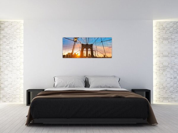 Slika - Brooklynski most, Manhattan, New York (120x50 cm)
