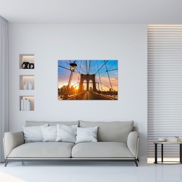 Slika - Brooklynski most, Manhattan, New York (90x60 cm)