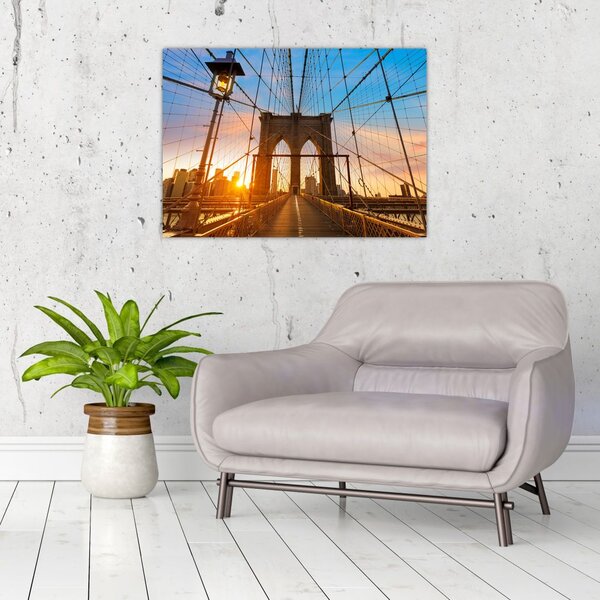 Slika - Brooklynski most, Manhattan, New York (70x50 cm)