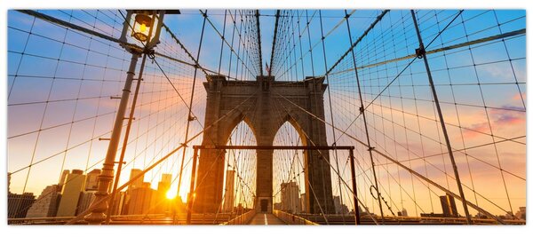 Slika - Brooklynski most, Manhattan, New York (120x50 cm)
