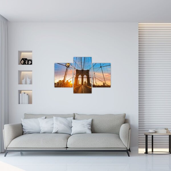 Slika - Brooklynski most, Manhattan, New York (90x60 cm)