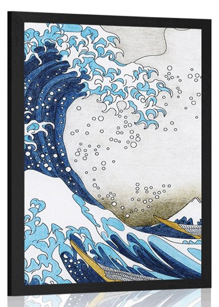 Plakat reprodukcija Veliki val kod Kanagawe - Katsushika Hokusai