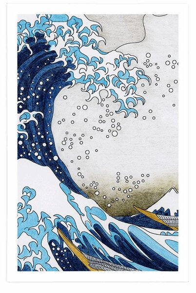Plakat reprodukcija Veliki val kod Kanagawe - Katsushika Hokusai