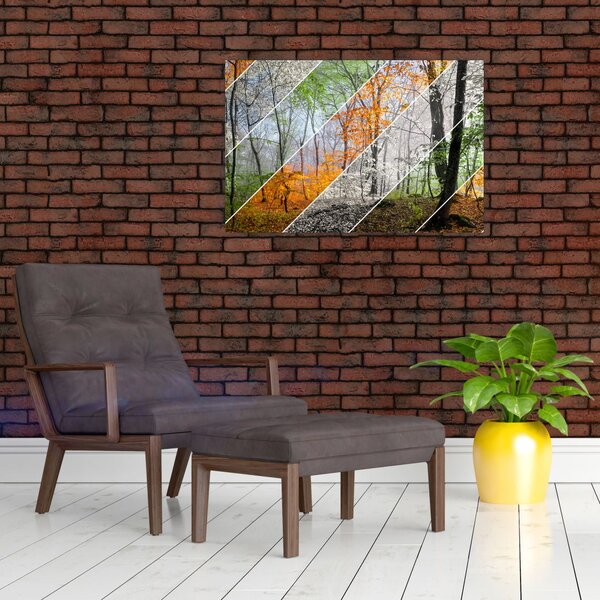 Slika - Menjava letnih časov (90x60 cm)