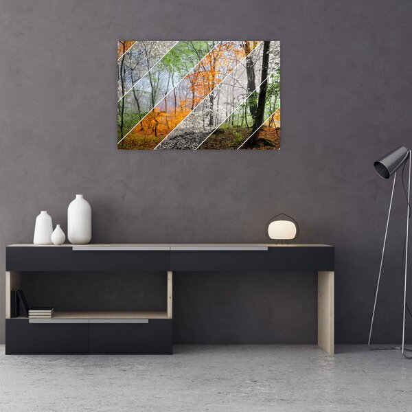 Slika - Menjava letnih časov (90x60 cm)