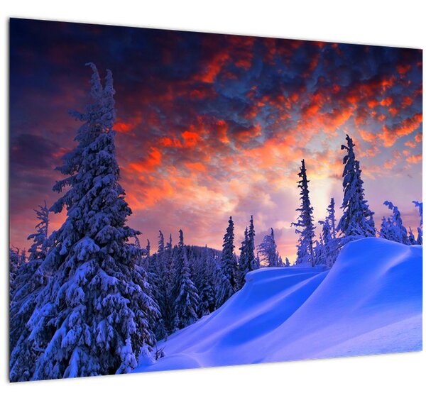 Slika - Zimski somrak (70x50 cm)