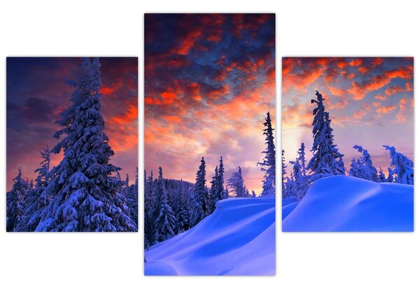 Slika - Zimski somrak (90x60 cm)