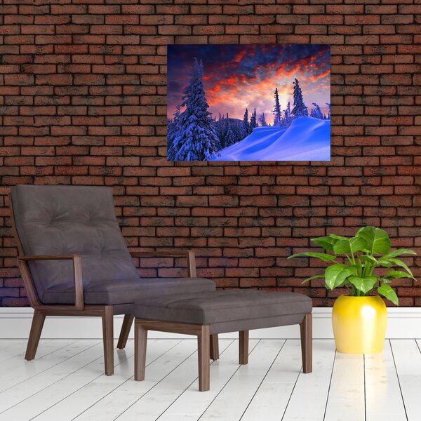 Slika - Zimski somrak (70x50 cm)