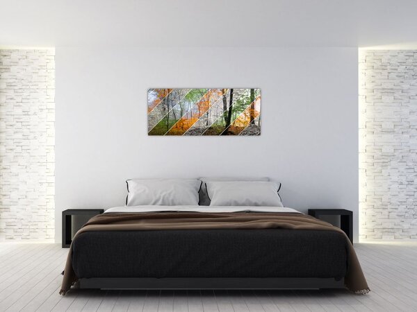 Slika - Menjava letnih časov (120x50 cm)
