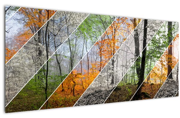 Slika - Menjava letnih časov (120x50 cm)