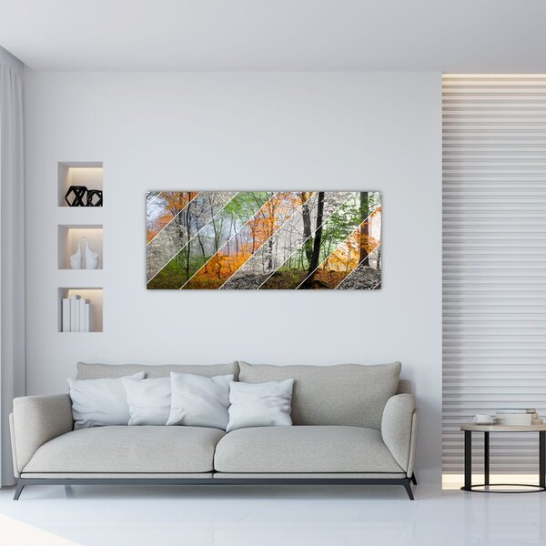 Slika - Menjava letnih časov (120x50 cm)
