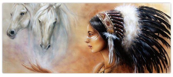 Slika - Magija Indijancev (120x50 cm)