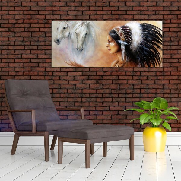 Slika - Magija Indijancev (120x50 cm)