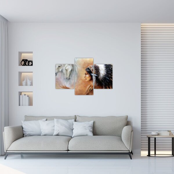 Slika - Magija Indijancev (90x60 cm)