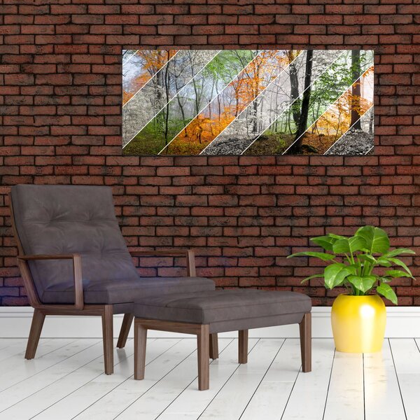 Slika - Menjava letnih časov (120x50 cm)