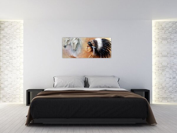 Slika - Magija Indijancev (120x50 cm)