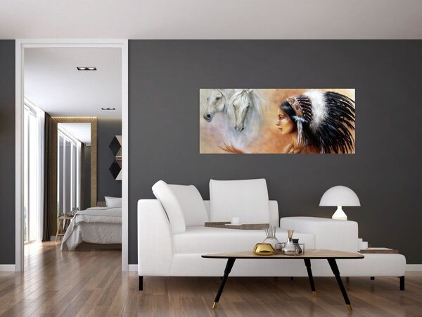 Slika - Magija Indijancev (120x50 cm)